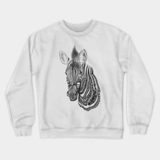 Zebra Crewneck Sweatshirt